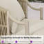 Chaise longue d'extérieur PURPLE LEAF, chaise longue de patio avec assise rembourrée et accoudoirs confortables, chaises longues de piscine ergonomiques en aluminium pour terrasse et bord de piscine.-1439712146