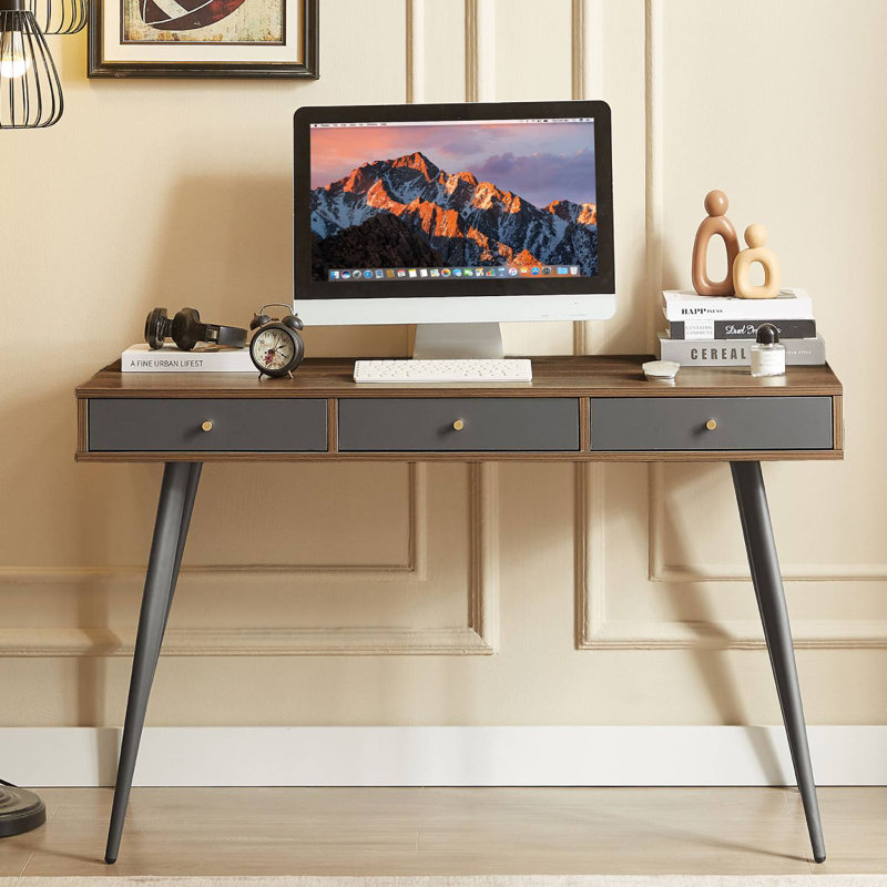 Writing Study Desk with Drawers