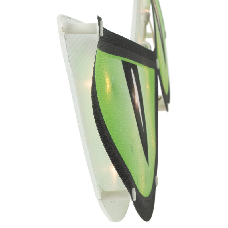 Décoration illuminée pour fenêtre, Vert