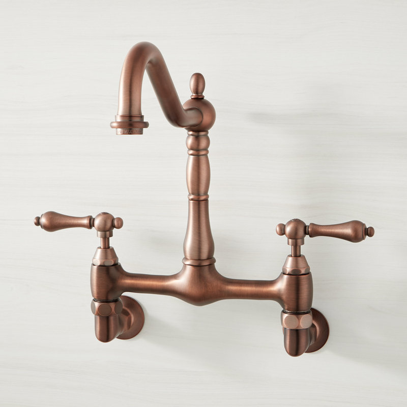 Felicity Wall-Mount Kitchen Faucet, Oil Rubbed Bronze