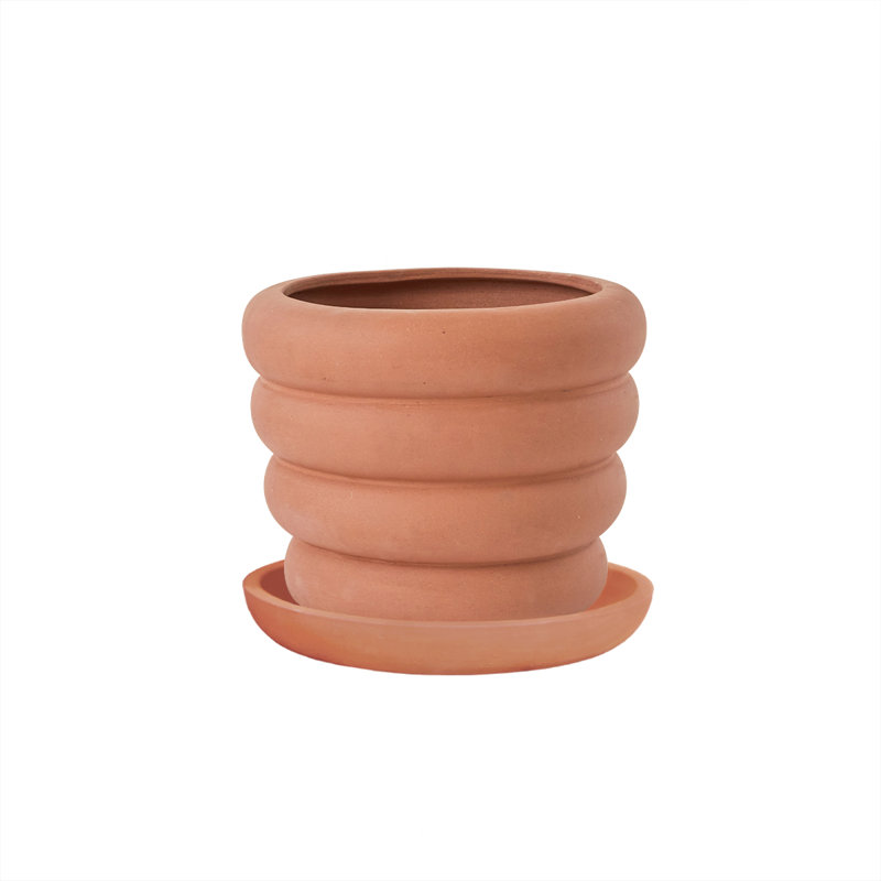 Awa Planter, 14.57" H x 17.05" W x 17.05" D