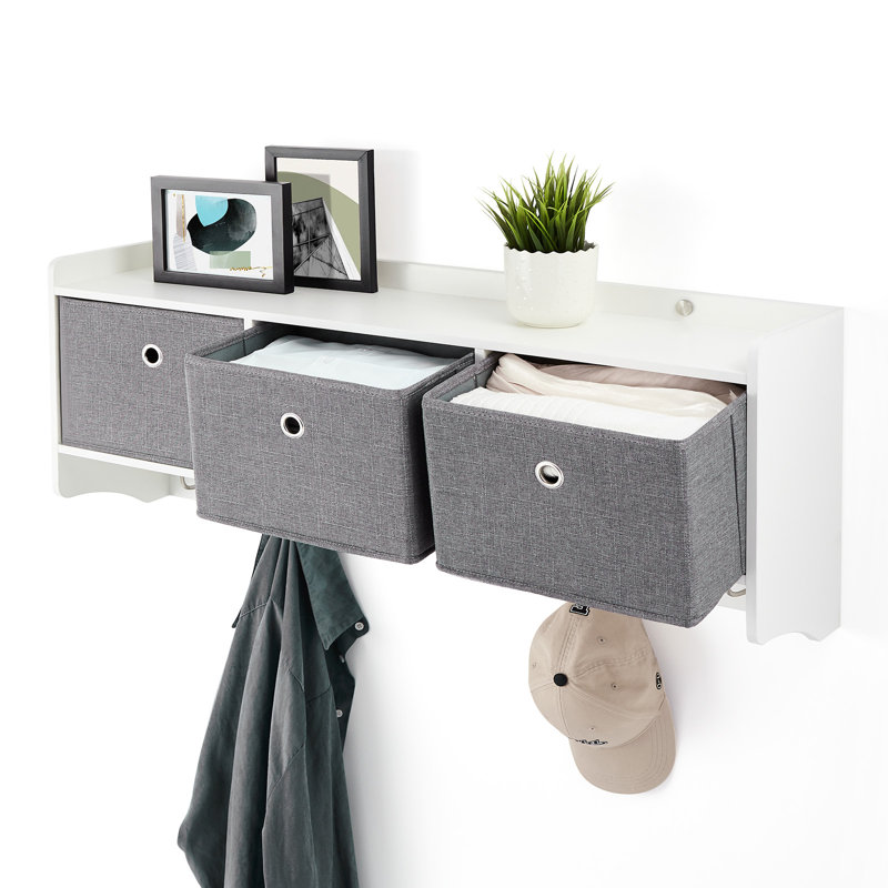Kurtzig Wall 5 - Hook Wall Mounted Coat Rack