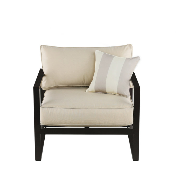 Chaise avec accoudoirs d'extérieur Serta Catalina