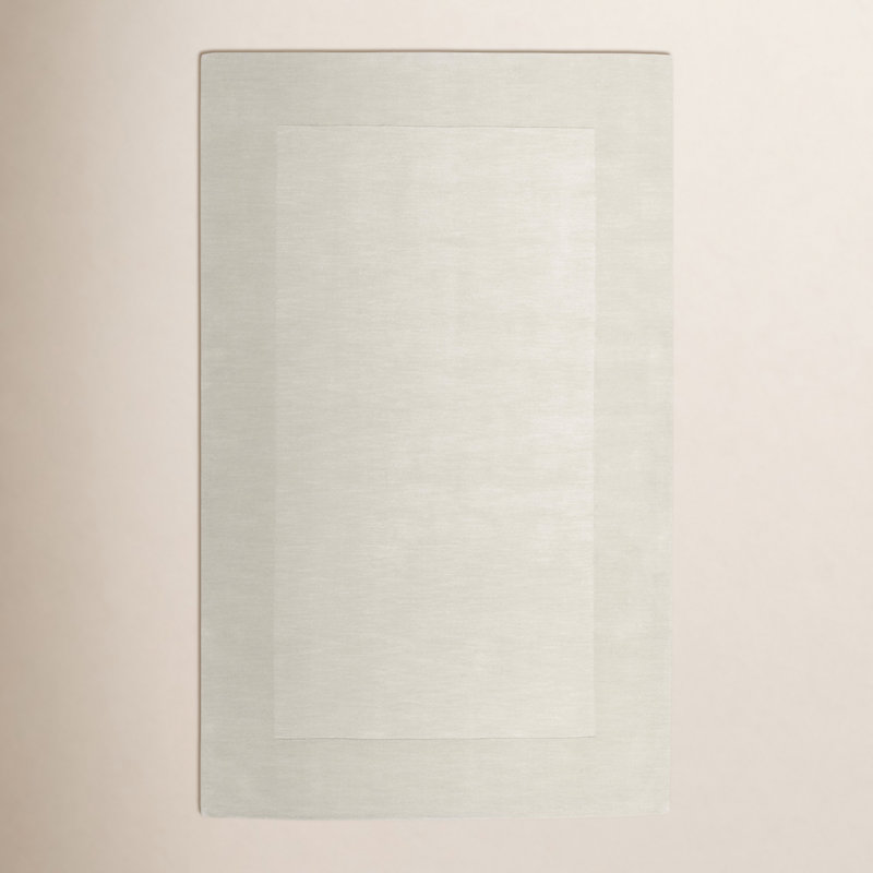 Tapis crème / kaki tissé à la main Dolma, Rectangle 8 pi x 11 pi