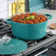 Spice by Tia Mowry 3.5 qt. Non-Stick Enameled Cast Iron Round Dutch Oven