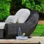 Structure en aluminium pour chaise longue inclinable d'extérieur-100898381