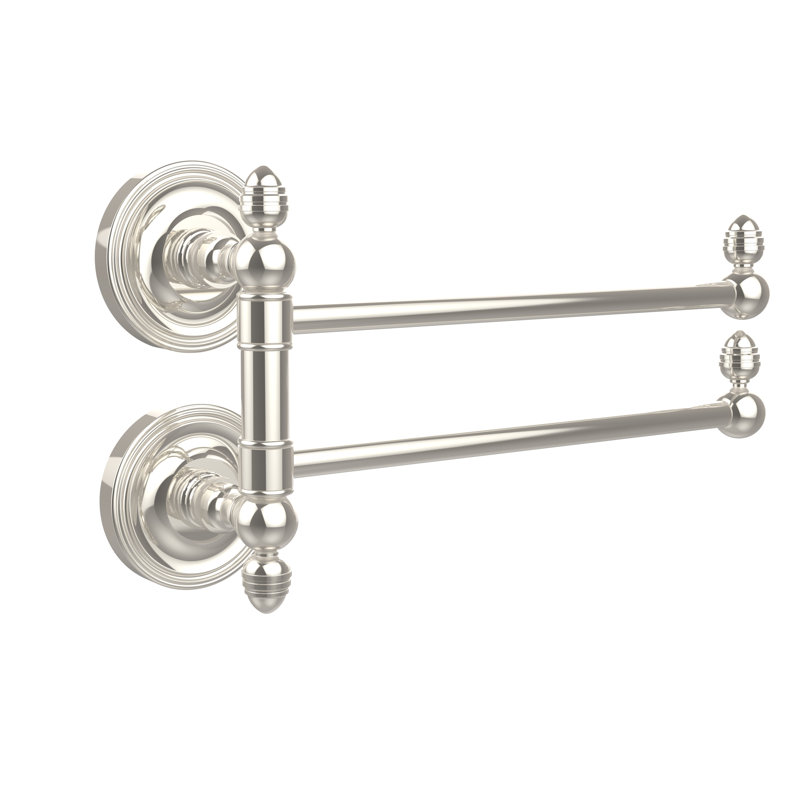 Barre à serviettes murale 12,5 "Alcott, Nickel poli
