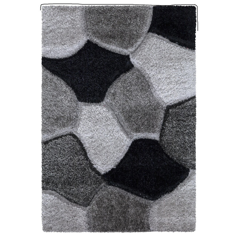 Shag Area Rug, Rectangle 80 x 150 cm