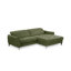 Morpeth Power Reclining Upholstered Corner Sofa in Chenille Fabric with Adjustable Headrests-42839029-42839033