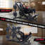 Leg Press Hack Squat Combo, équipement de gymnastique 2-en-1 avec roulement linéaire pour fessiers, quads et mollets