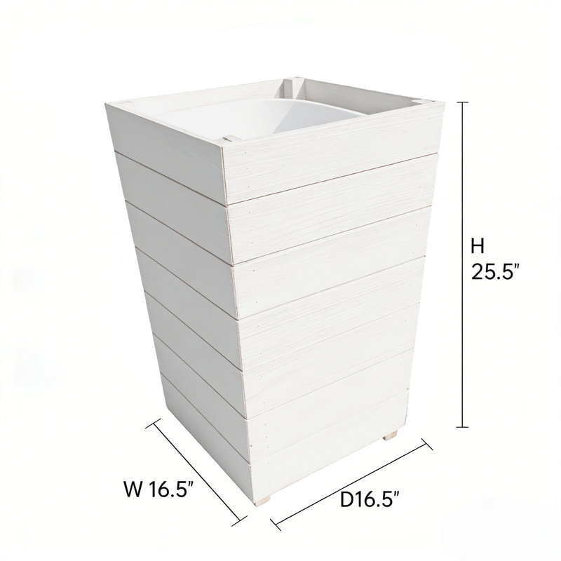 Planter Box, White