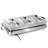 MegaChef 3-in-1 Buffet Server and Warming Tray with Triple 3.7 Quart Trays and 8.5 Quart Baking Pan