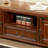 Cherry wood TV cabinet