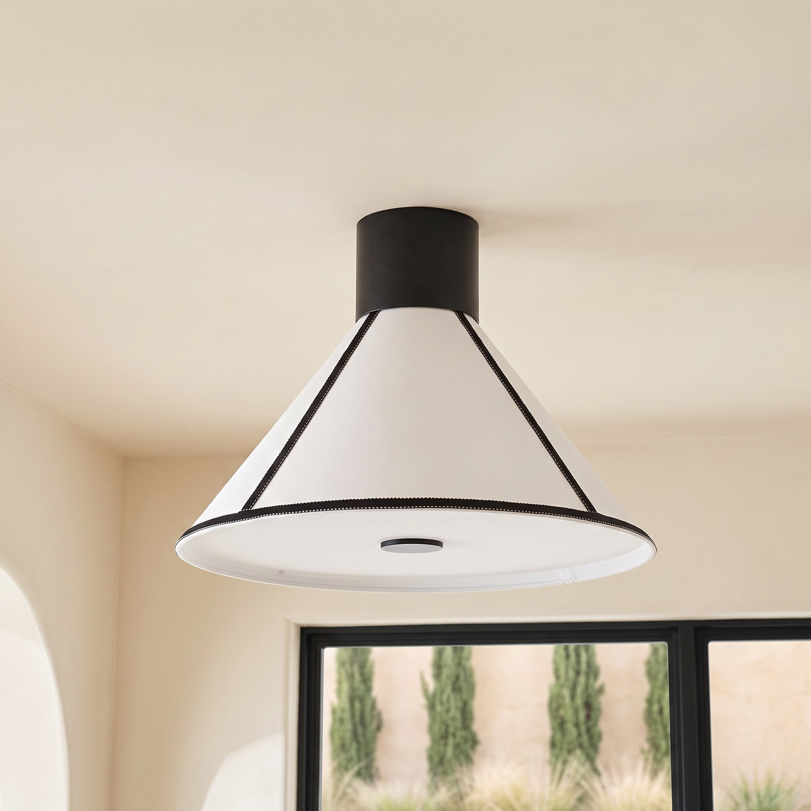 Forrest Single Light Semi Flush Mount
