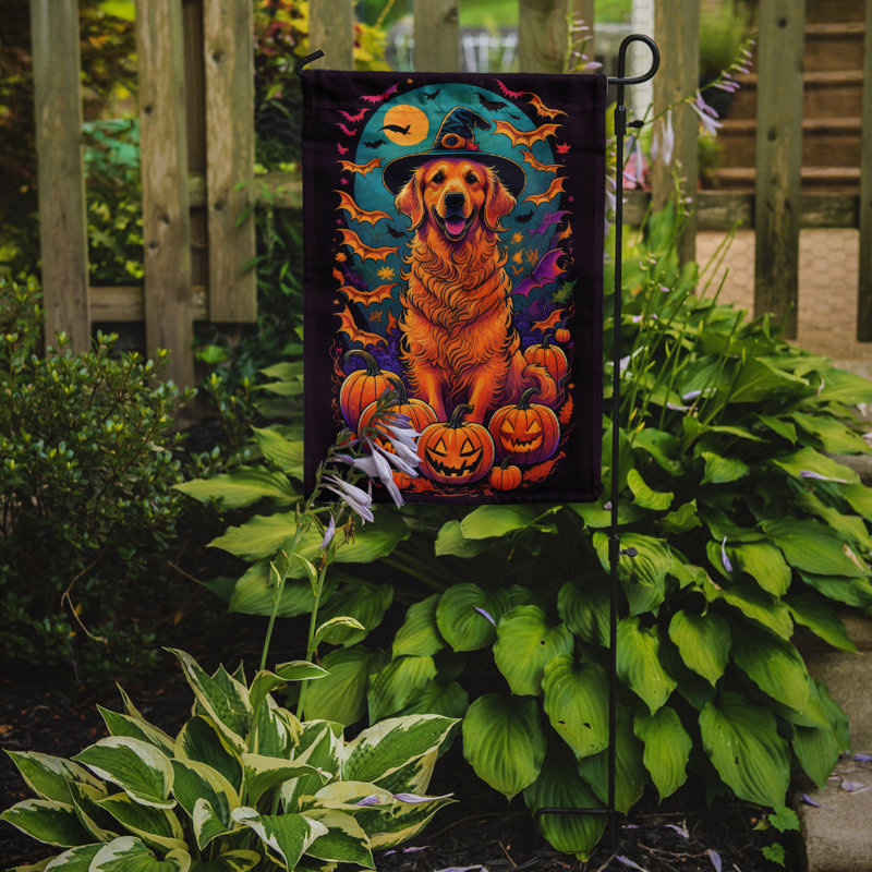 Drapeau de jardin en polyester Jakwaun, 15,5 po x 11,25 po