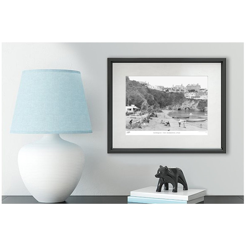 Newquay, The Harbour C1960 - Single Picture Frame Print, 45cm H x 60cm W x 2.3cm D