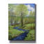  «Ready Spring» par Michael Fratrich, art mural sur toile, 40 po x 54 po
