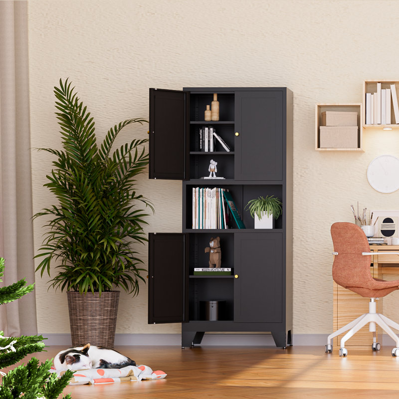Metal cabinet, Black