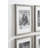 Ambrine Gray Wood Picture Frame - Set of 4 with Mat