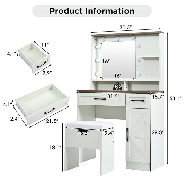 Dimensions du produit
