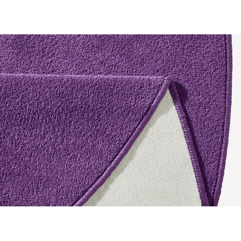 Fancy Purple Rug, Round 133cm