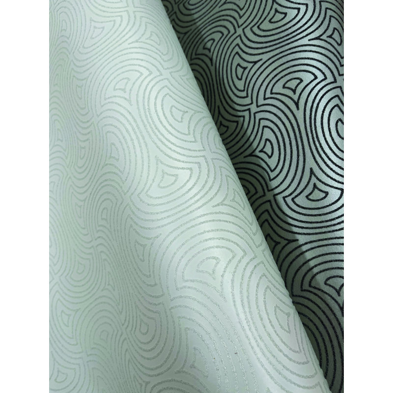 Geometric Wallpaper Roll by Candice Olson, White