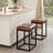Nealla Upholstered Counter Stool with Metal Frame-2014610726-2049927792