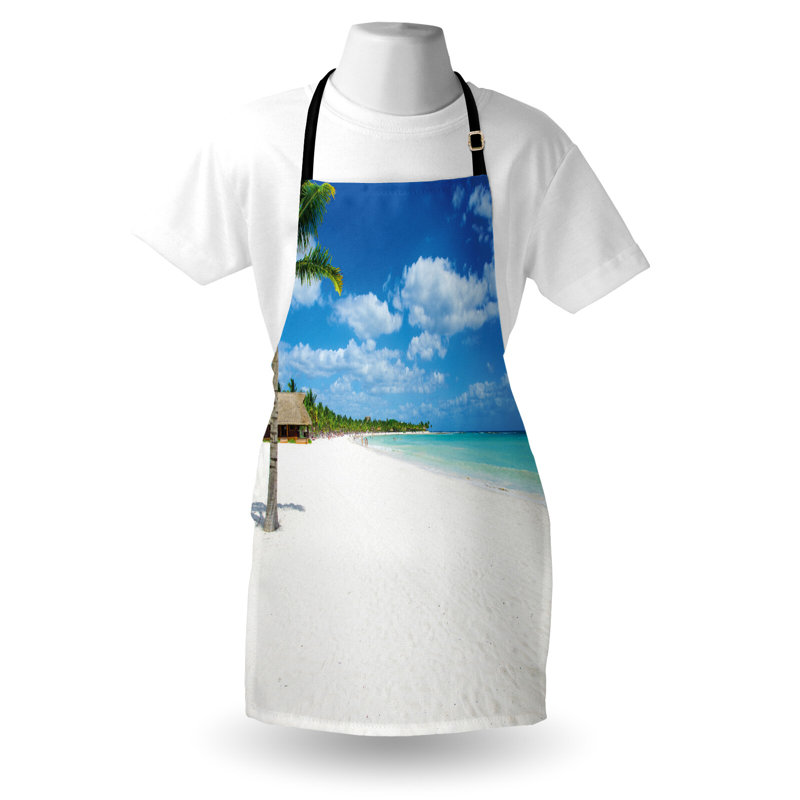 No Pattern Bib Apron