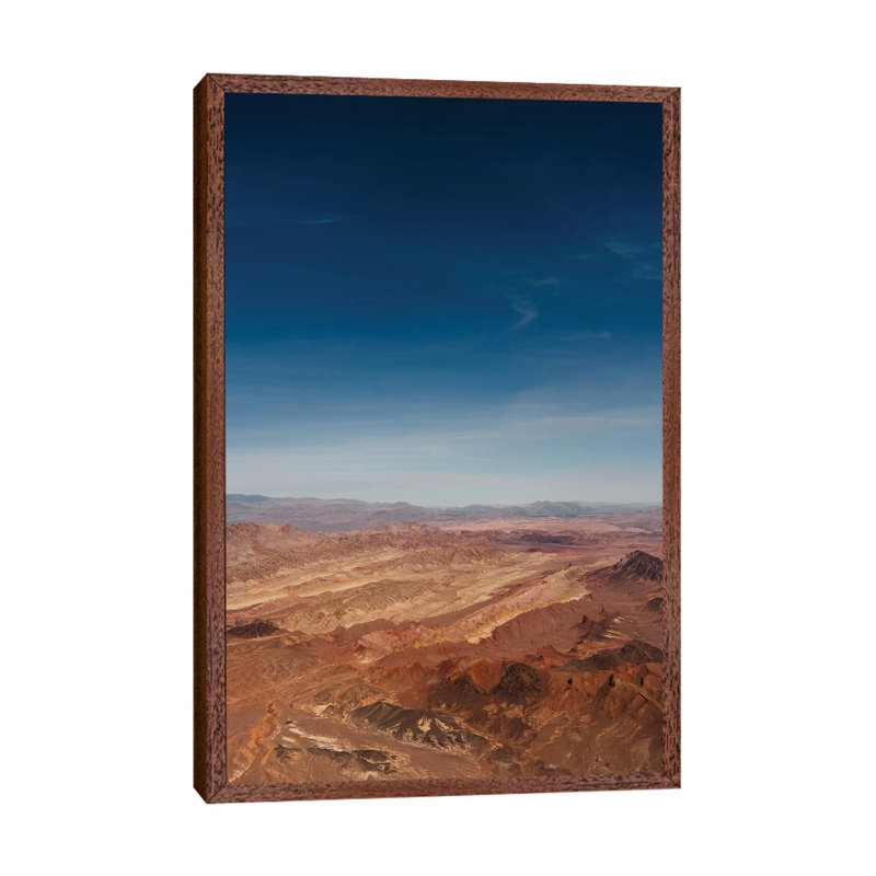 Over Nevada IV by Bethany Young - Print on Canvas, Classic Brown Wood Framed, 101.6cm H x 66.04cm W x 3.81cm D