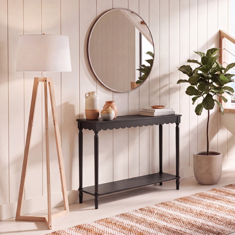 Havre de console, Noir mat