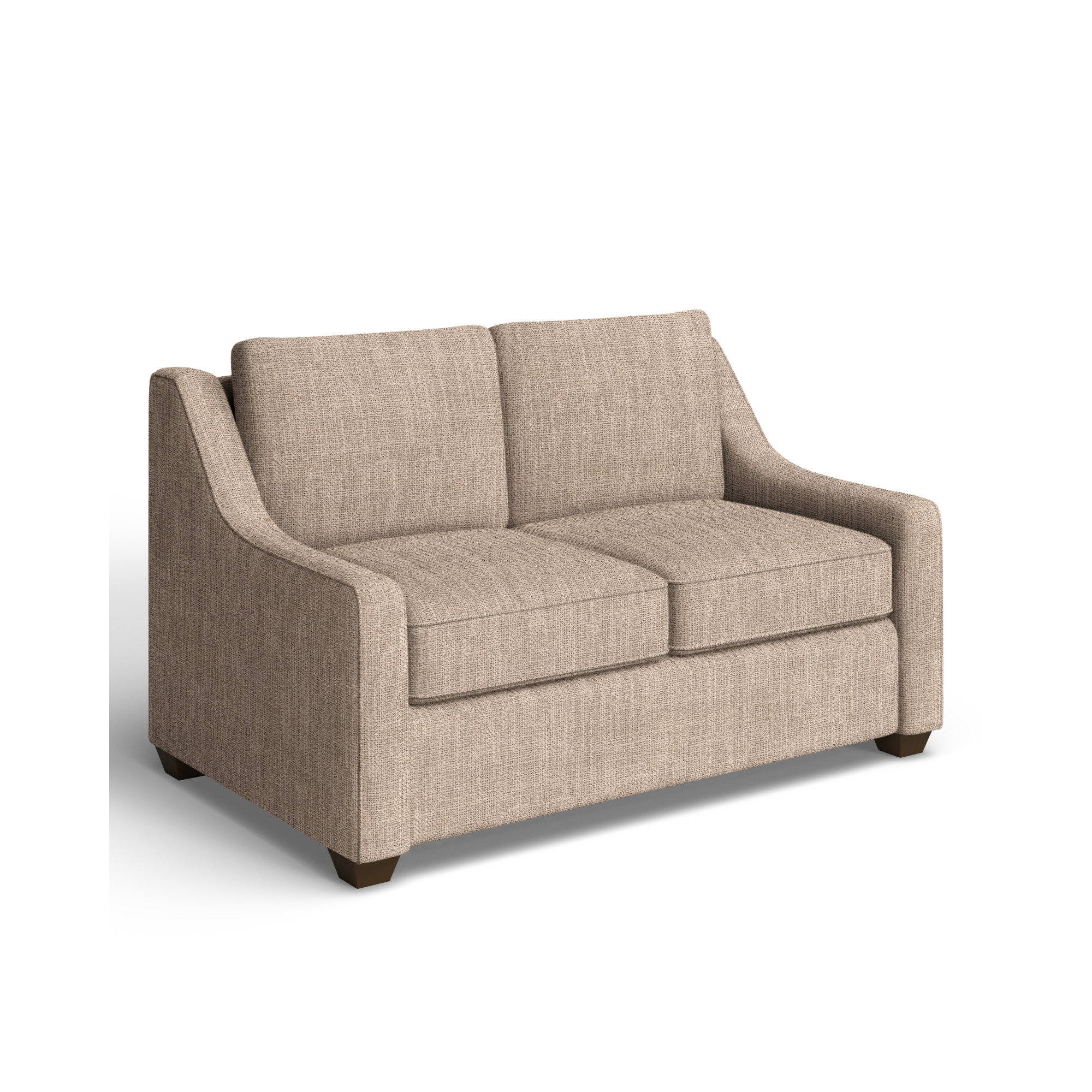 Gemi 56.5'' Upholstered Sleeper Sofa, Conversation Linen