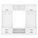 Savanella 4-in-1 Detachable Hall Tree with Storage and 7 Hooks, Multiple Functions Hallway Coat Rack with Storage Drawers and Cabinet