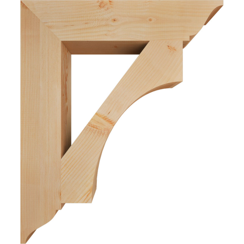 Support traditionnel Westlake, Cèdre rouge de l'Ouest, Lisse, H 36 po x l 5,5 po x P 30 po