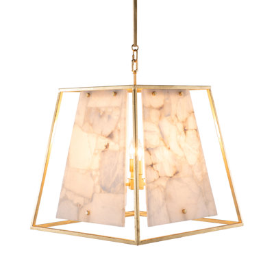Stacey Chandelier - Champagne Silver
