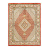 Classic One-of-a-Kind 5' 8" X 8' 0" Hand Knotted Area Rug