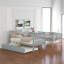 Lit superposé avec lit gigogne et rangement-360322962-360322963