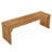 Nordic-Style Light Oak Office Desk With Seamless Design Ideal For Home Studies And Small Workspaces