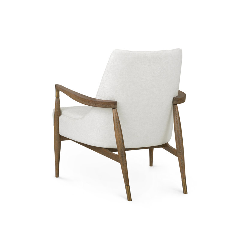 Bastian Chair, Frosted Alabaster Fabric