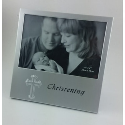 Bate Silver Metal Matte Picture Frame