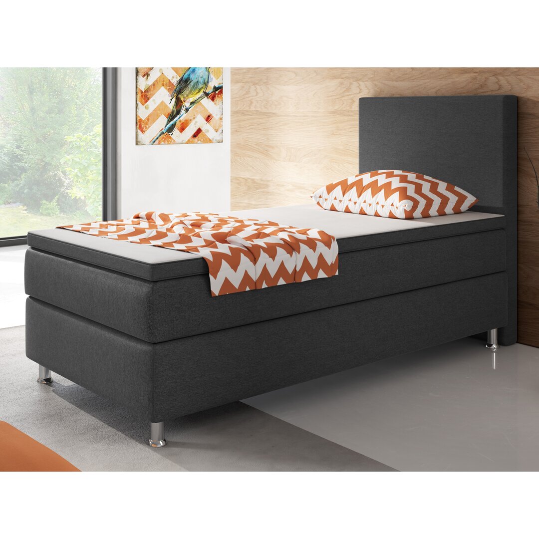 Boxspringbett Lorrie mit Topper