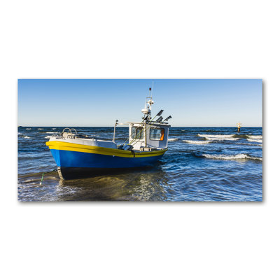 Cutter At Sea - Wrapped Canvas Print