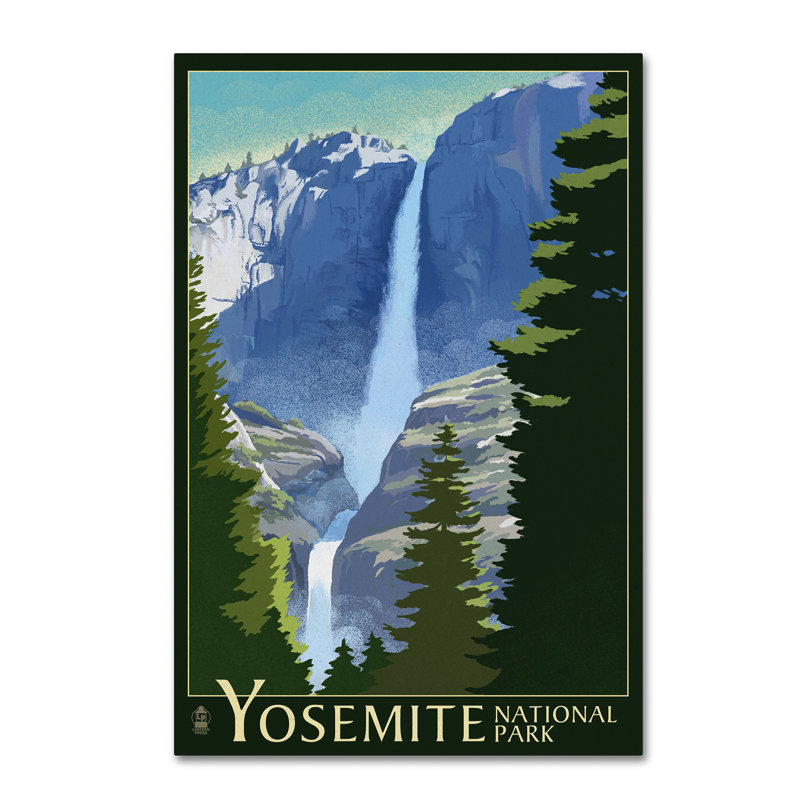 Publicité rétro sur toile Kadey «Travel 4», H 32 po x l 22 po x P 2 po
