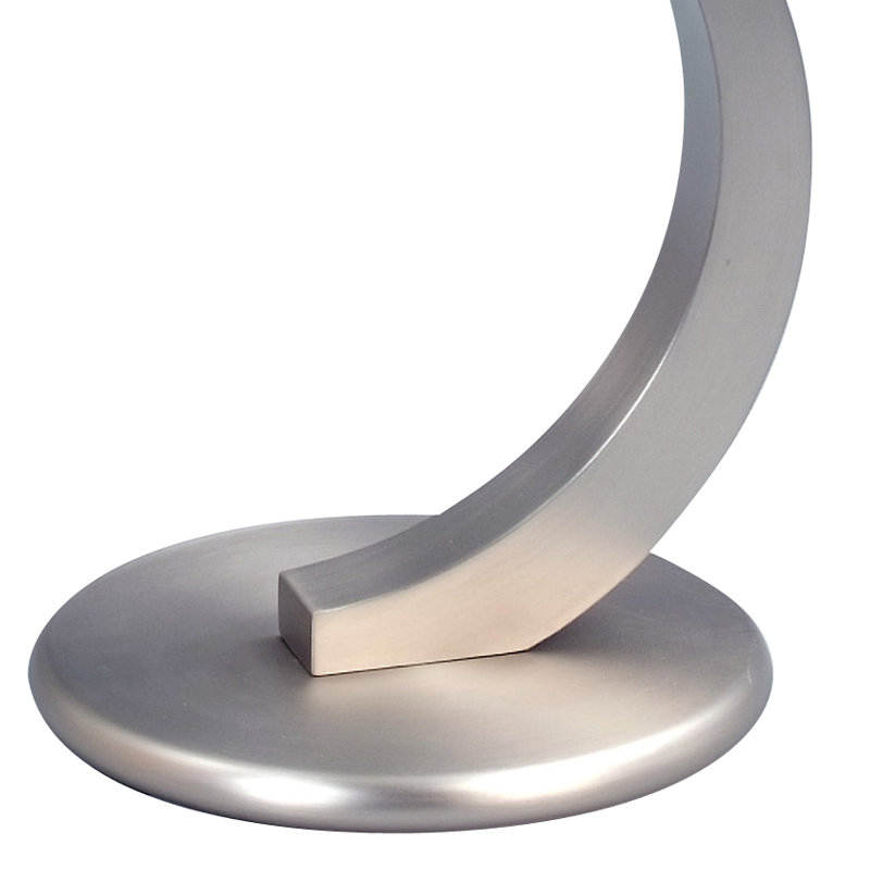 Wanger Glass Top Pedestal End Table