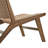Saoirse Faux Leather Wood Accent Lounge Chair-100030977-100028712