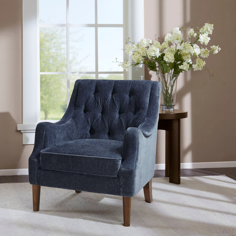 Fauteuil d'appoint rembourré et capitonné Upholstery, Marine