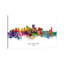 «New Orleans Louisiana Skyline» par Michael Tompsett - peinture sur toile tendue-59065298
