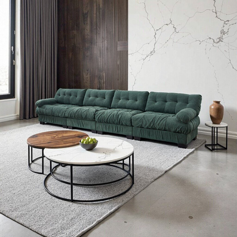 Canapé modulaire Modern, Vert