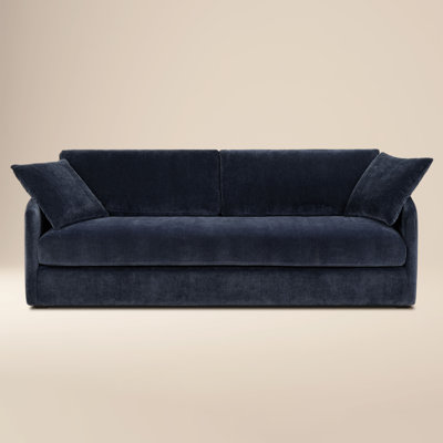Canapé en velours de chenille 92 po Rhodes