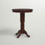Adelaida 30.25" L Round Solid Wood Breakroom Table-480854460