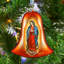 Holiday 3.5'' Handmade Glass Photo Ornament